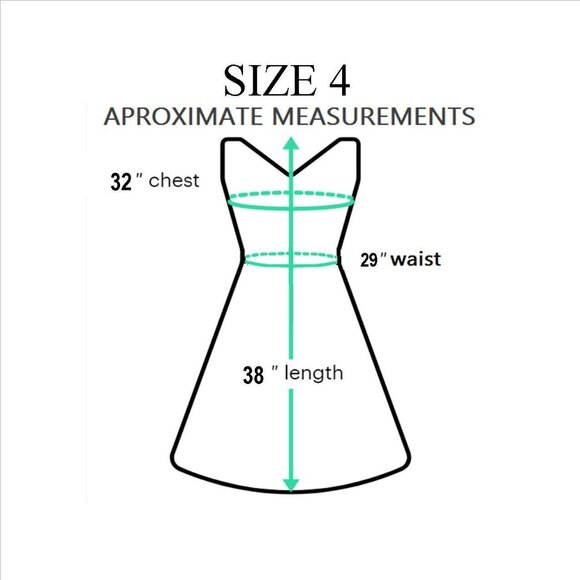 ⭐Chaps Size 4 Women' Dress Flutter Sleeve Sheath Basic Formal office black Dress - Picture 4 of 9